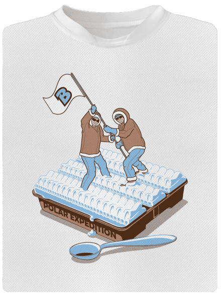 Sarki expedíció gyerek sport póló White