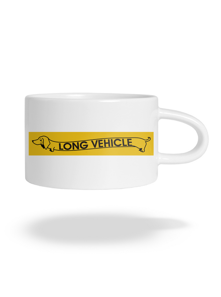 Long vehicle macaron bögre White
