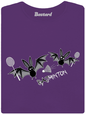 Batminton prémium női póló Purple