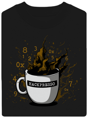 Hackpresso  unisex crewneck Black