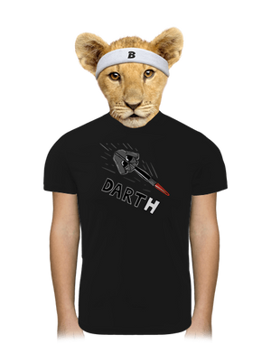 Dart(h) gyerek sport póló Black