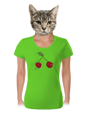 Nincs menekvés női póló Apple Green