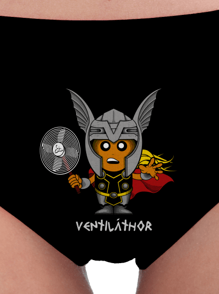Ventiláthor női bugyik Black