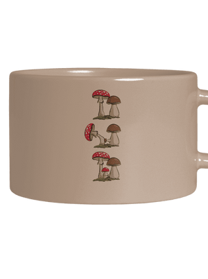 A gombakrónikából macaron bögre Brown Macaron