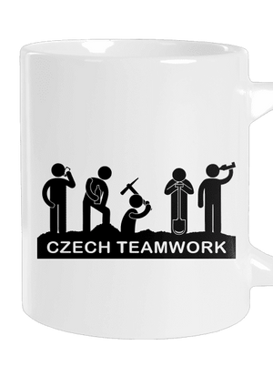 Czech Teamwork nagy bögre White