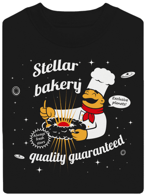 Stellar bakery unisex crewneck Black