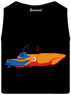 Polip férfi trikó Black