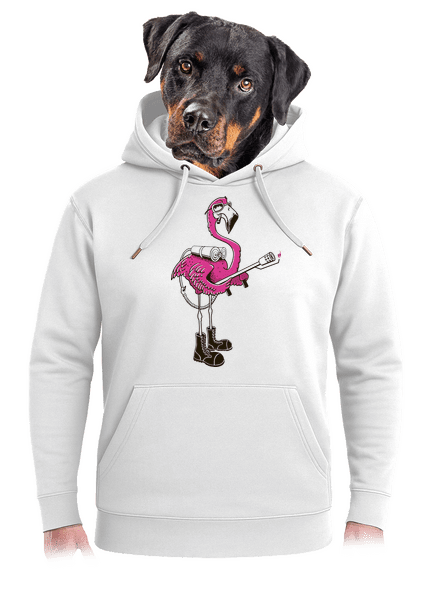 Lángszóró unisex prémium pulóver Snowwhite