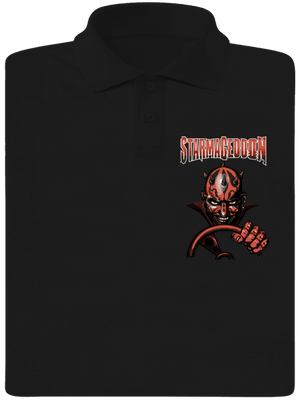Starmageddon férfi pólóingek Black