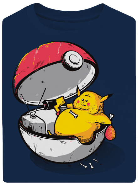 Pokémonnak annyi unisex túlméretezett póló Midnight Blue