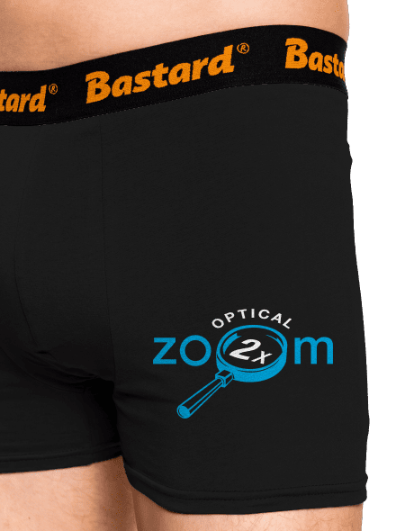Optikai zoom boxeralsó Black