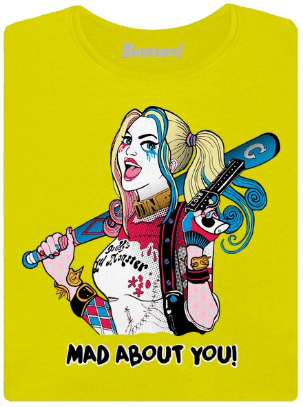 Joker és Harley prémium női póló Lemon