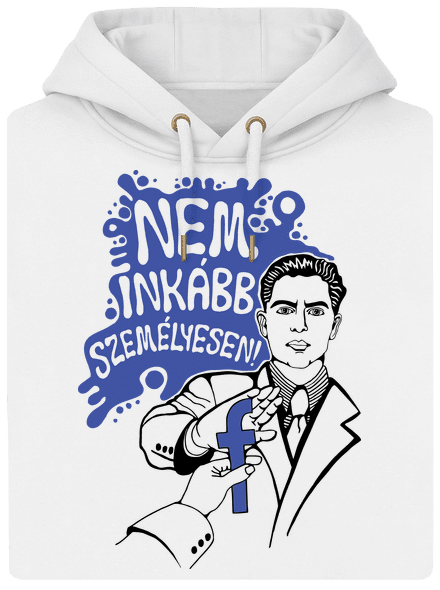 Inkább személyesen unisex prémium pulóver Snowwhite
