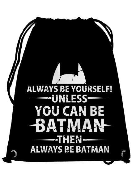 Batman hátizsák Black