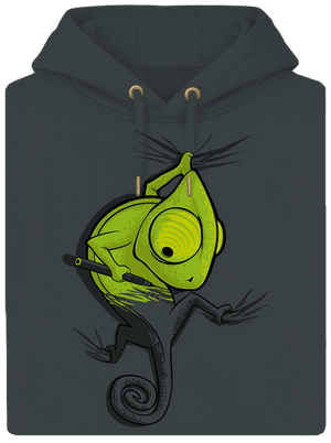 Hibajavító unisex prémium pulóver Charcoal