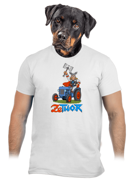 ZeThor férfi póló White