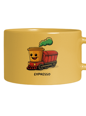 Expresso macaron bögre Yellow Macaron