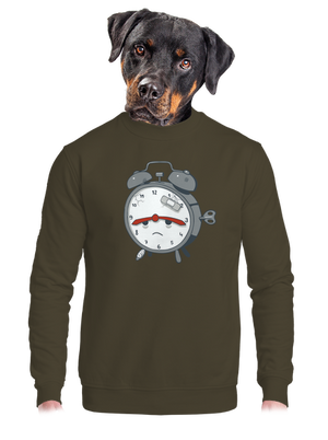 Ébresztőóra unisex crewneck Urban Khaki