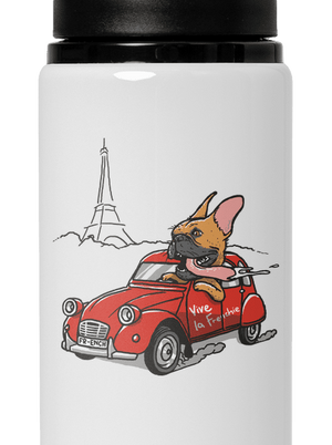 Francia buldog kulacs White