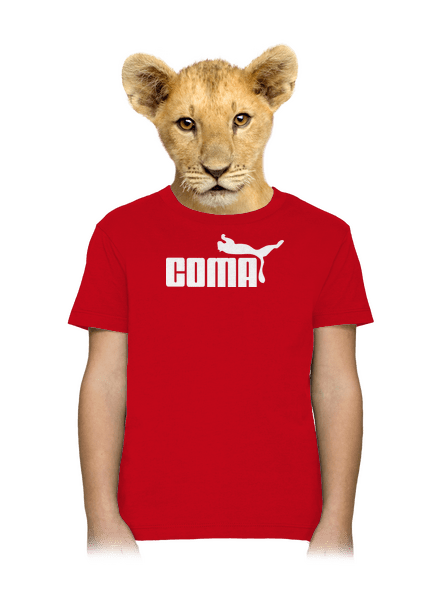 Coma gyerek póló Red