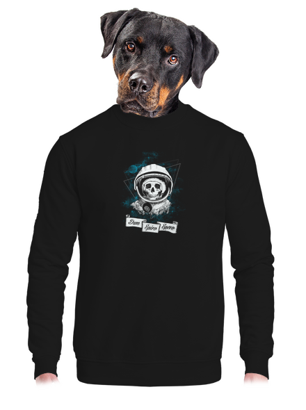 Dum spiro spero unisex crewneck Black