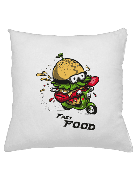 Fast Food párna White