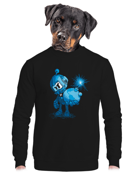 Időzített bomba unisex crewneck Black
