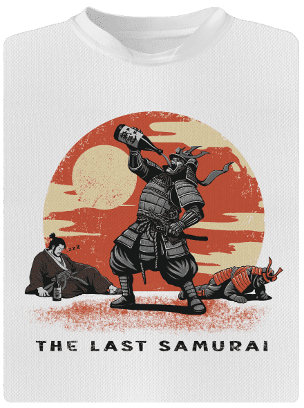 The last samurai gyerek sport póló White