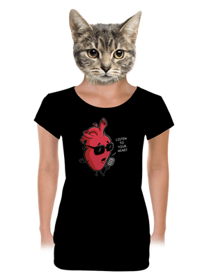 női póló elasztikus alsó szegéllyel