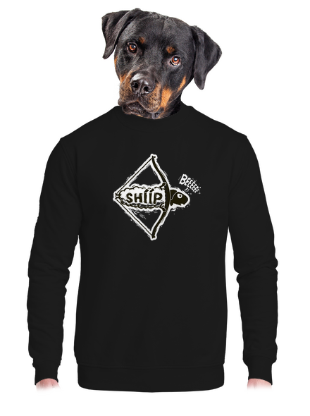  unisex crewneck Black
