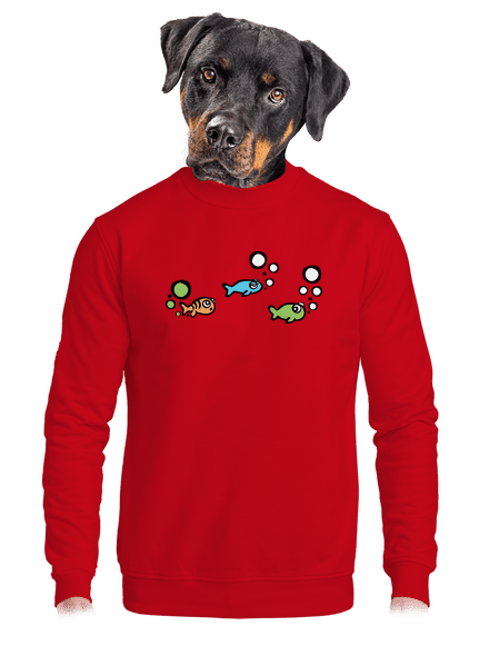 Baleset unisex crewneck Red
