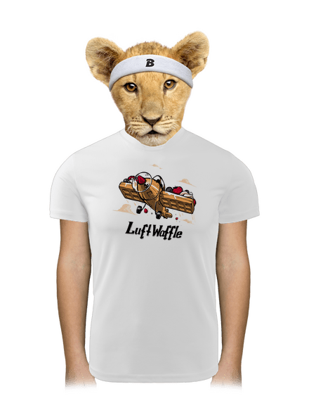 Luftwaffle gyerek sport póló White