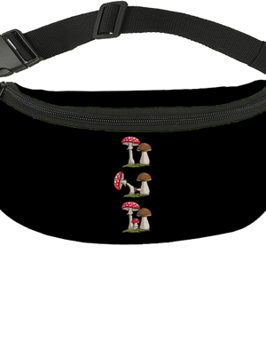 A gombakrónikából övtáska Black