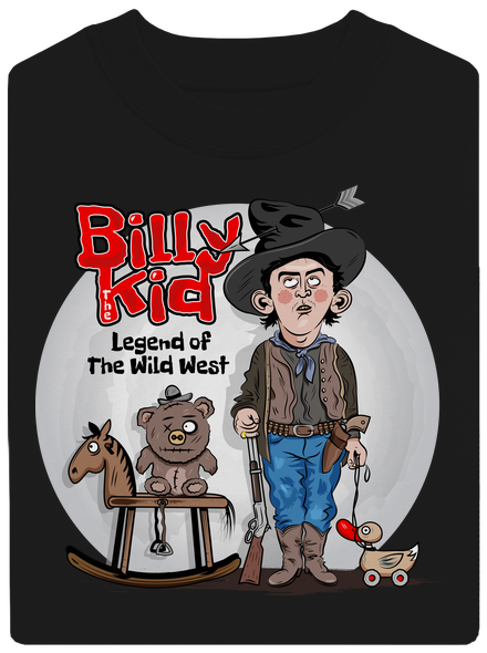 Billy The Kid unisex crewneck Black