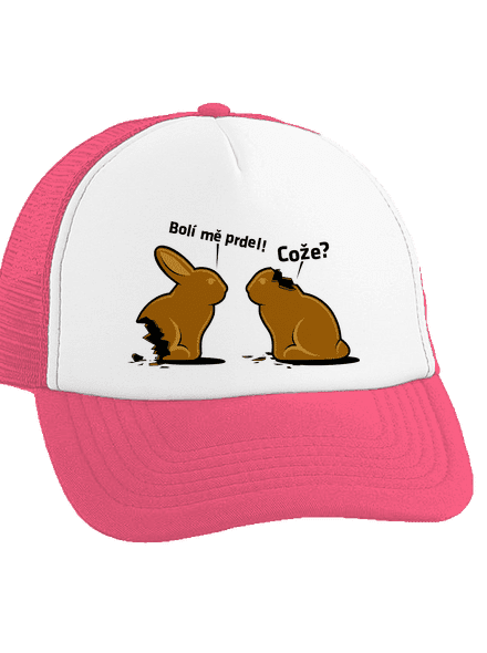 Fáj a seggem! teherautós sapka Fluorescent Pink cap