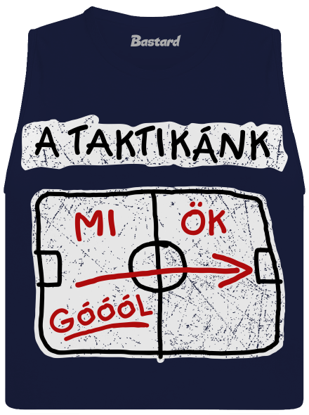 A taktikánk női bővített trikó Navy