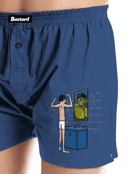 Hulk férfi alsó nadrág Blue