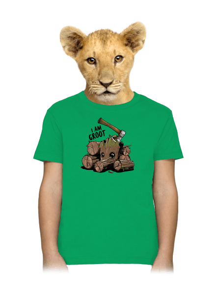 I Am Groot gyerek póló Kelly Green