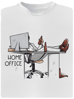 Home office férfi sportpóló White