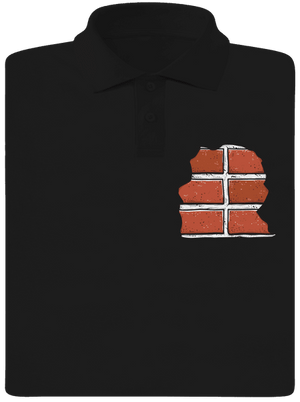 Téglák férfi pólóingek Black