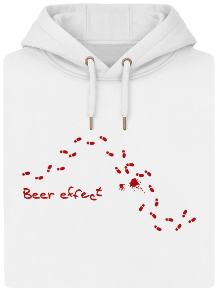 Beer effect unisex prémium pulóver Snowwhite