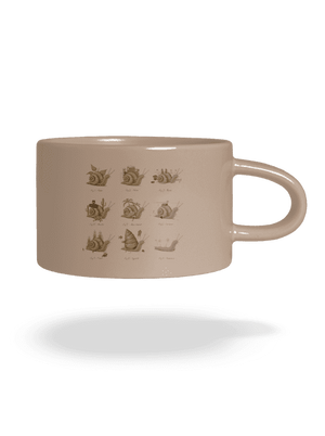 Édes otthon macaron bögre Brown Macaron