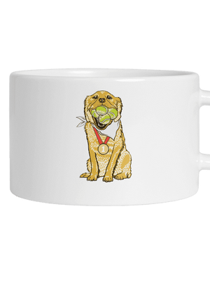 Arany retriever macaron bögre White