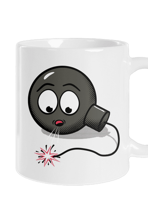 Bomba hagyományos bögre White