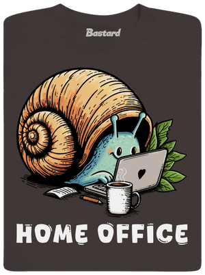 Sneka home office férfi hosszú ujjú póló Bear Brown