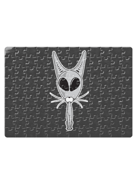 UFO cat kirakós White