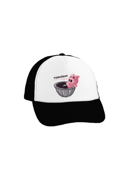 Formában teherautós sapka Black cap