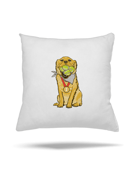 Arany retriever párna White