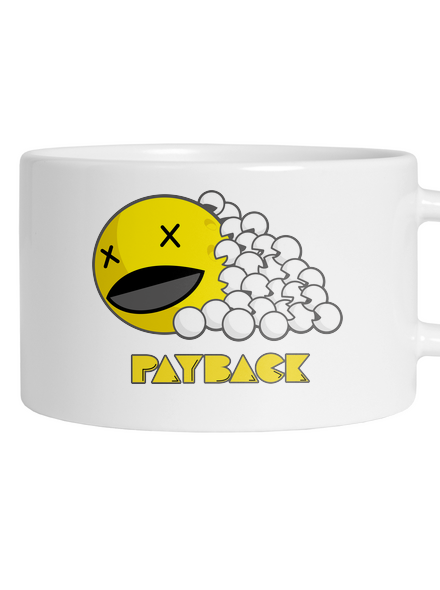 Payback macaron bögre White