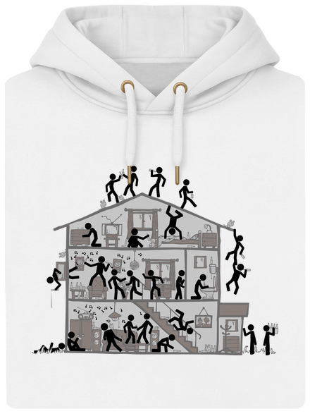 Party house unisex prémium pulóver Snowwhite
